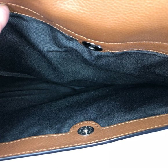 Coach Charles Men's Large Brown Leather Messenger Bag NWOT - Picture 7 of 8